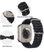 Tango T800 Ultra Smart Watch with 1.99" HD Display, Bluetooth Call & Fitness Tracker, Heart Rate Monitor, Wireless Charging, Compatible with Android & iOS - Image 5