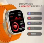 Tango T800 Ultra Smart Watch with 1.99" HD Display, Bluetooth Call & Fitness Tracker, Heart Rate Monitor, Wireless Charging, Compatible with Android & iOS - Image 7