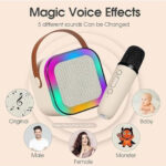 K12 Wireless Bluetooth Speaker with Wireless Mic - 5W