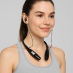 Wireless Neckband with Active noice Cancellation with Fast Charging and Upto 3 Days Battery Life - Image 2